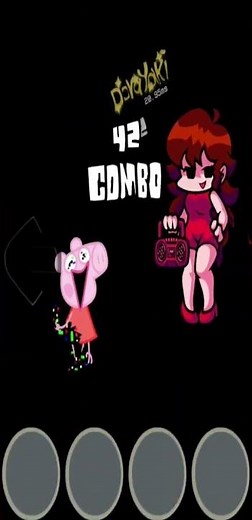 FNF Peppa Pig vs bf nightmare (Covers/Hard Mod) Friday Night Funkin'🎶#Shorts