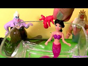 Color Changing Disney The Little Mermaid Sisters Pool Party Swimming Underwater