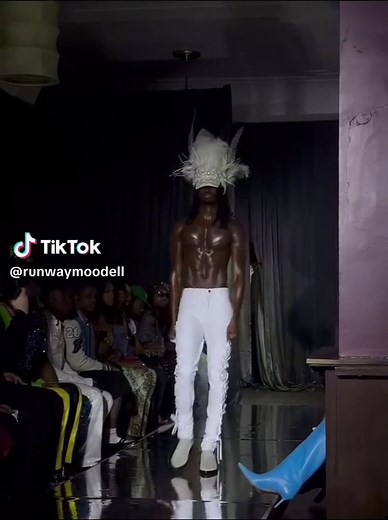 Alton Mason Walks the Runway for Theophilio x LaQuan Smith