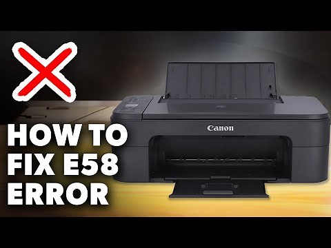 How To Fix E58 Error On Canon Pixma TS3340 (Any Pixma Model) (2025 Guide)