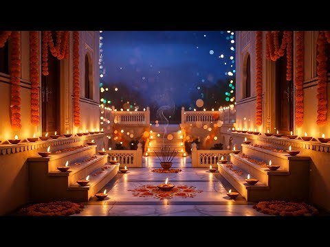 Festival of Lights 2025 ✨ Peaceful Diwali Candlelight Ambience (3HR)