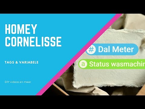 Homey Cornelisse - Tags & Variabele