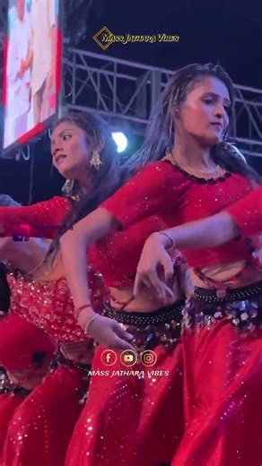 Festival Dance Highlights - diwali deepaanni song Festivel Vibes! #massjathara #event #itemsong