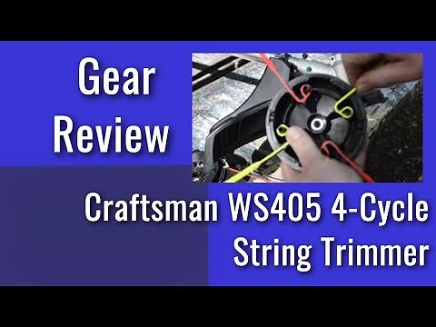 Review of Craftsman WS405 4-Cycle String Trimmer