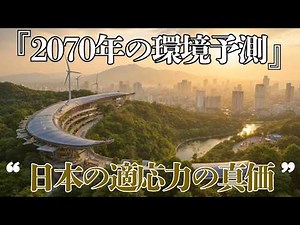 【未来考察】2070年の地球環境と「日本の適応戦略」。気象データから読み解く、持続可能な社会への転換と技術革新の展望とは？