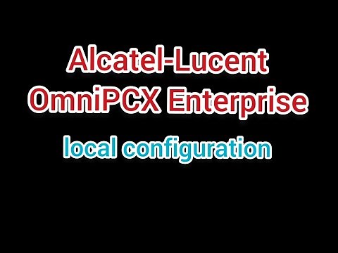 Telephone LOCAL configuration in Alcatel-Lucent OmniPCX Enterprise | IT Series