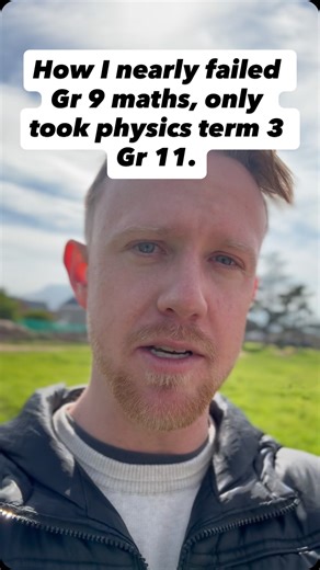 Kevinmathscience on Instagram: "Did you know Kevinmathscience only took physics in term 3 of grade 11 and nearly failed Gr 9 maths. One day I decided I wanted a better future. This is my story."
