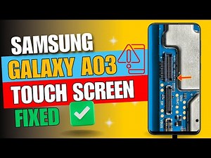 Galaxy A03 Touch Screen Not Working? (FIX IN 2 MINUTES!) - Quick & Easy Solution 📱✨