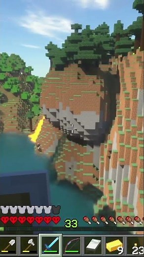 A Beautiful Dive! #minecraft #gaming #gameplay