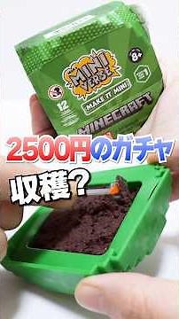 Miniverse Make It Mini Minecraft #Shorts #ガチャガチャ #マイクラ #minecraft #miniverse #DIY #resin