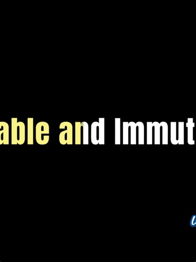 Mutable vs Immutable in Python | Python Programming #foryou #foryoupage #coding #programming #python #AI #status