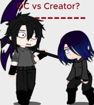 Oc vs creator? #fypage #gacha #trend #gachaclub