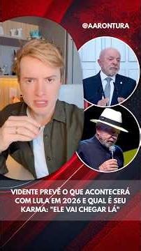 Vidente prevê o que acontecerá com Lula em 2026 e qual é seu karma: "Ele vai chegar lá" #politica