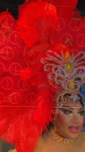 Category is “Copa Cabana Showgirl Girl” for Mr Continental Pageant. Gown by Marco A. Torrecillas and head piece by Marcuss De La Cruz The Continental Pageantry System | Alexis Mateo