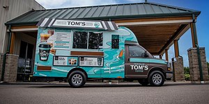 Get your coffee on the go from Travelin’ Tom’s Coffee Truck