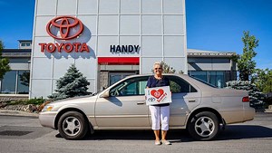 Mileage milestone: Woman's 1999 Toyota Camry hits half-a-million miles