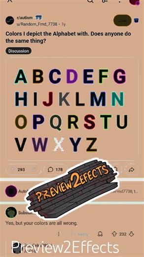 Alphabet UPPERCASE Effects Sponsored By Preview 2 Effects