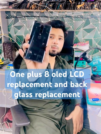 One plus 8 oled LCD replacement #brokenfix #problemfix #mobilephone #fix #oneplusrepair #fixitnow