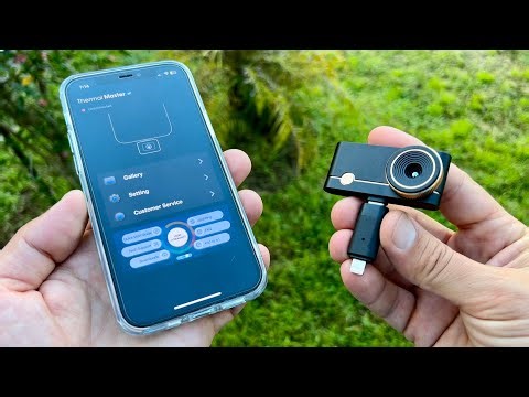 Using thermal camera at the RV campground - Thermal Master P3