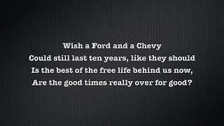 Merle Haggard- Are the Good Times Really Over Chords For Good (Lyrics) - ChordU