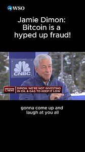 3K views · 19 reactions | Jamie Dimon's take on Bitcoin  #jamiedimon #bitcoin #jpmorgan | Wall Street Oasis | Facebook