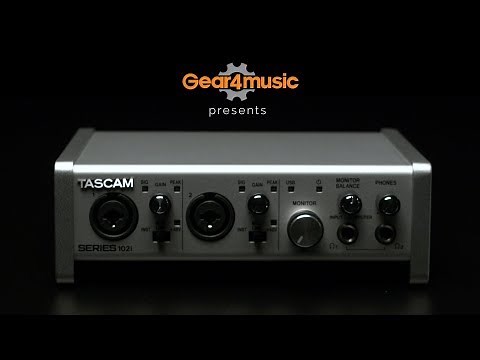 Tascam Series 102i Audio/MIDI Interface | Gear4music