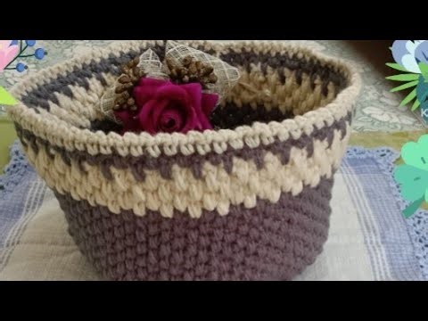 Chunky Crochet Basket for Beginners 🧺 | Easy Crochet Basket & Bowl Tutorial🧶#crochetbasket #bowl