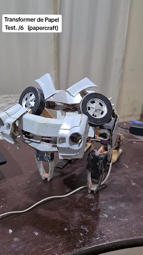 Papercraft Transformer Toys: Bumblebee Robot Tutorial