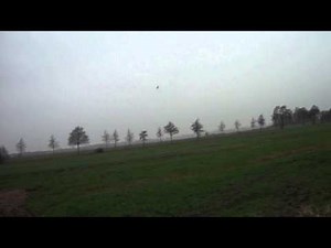 Align T-Rex 600 CF first flight and the last flight for this year !