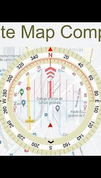 Baseplate Map Compass with declination correction scale