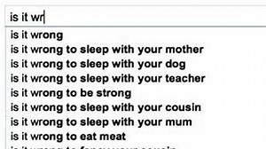 Never google these things