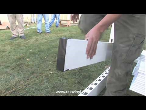 High Wind Vinyl Privacy Fence Installation from www.usavinyl.com