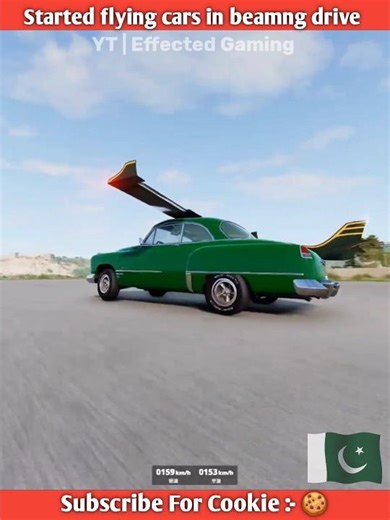 Started flying cars in beamng drive