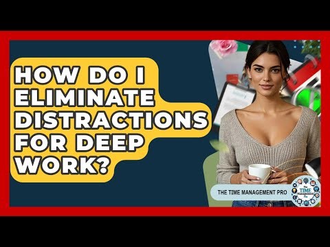 How Do I Eliminate Distractions For Deep Work? - The Time Management Pro
