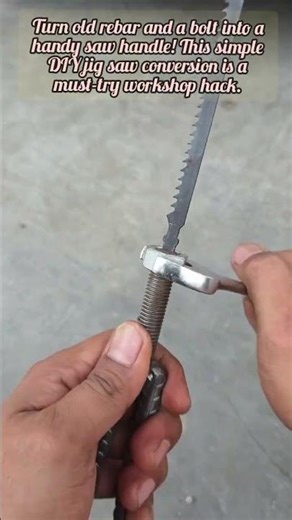 Make Saw Blade Handle