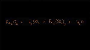Balancing chemical equation with substitution