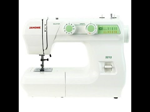 Janome 2212 Sewing Machine Overview by Ken's Sewing Center in Muscle Shoals, AL