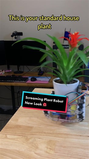 Screaming Plant Robot Gets a New Look! What's Your Opinion?