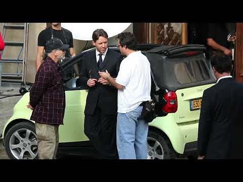 Russell Crowe and Ridley Scott film 'A Good Year' at Chateau La Canorgue Provence France