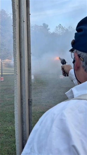 Revolver shooting match - Two POVs #video #civilwar #antique #competition #match