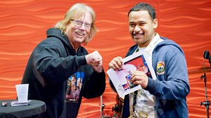 Watch: Mr. Miz seizes the spotlight in his first meet and greet