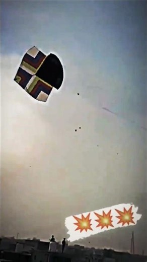 Colourful kite flying #kiteflying #viral