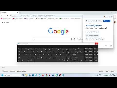 Keyboard Shortcut Key to Open Gemini In Chrome Browser