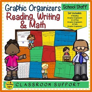 Graphic Organizers:  Reading, Writing and Math Charts and Graphs