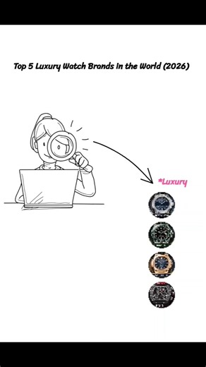 Top 5 Luxury Watch Brands in the World (2026)#yt #brandwatch #watchindustry #minimalistwatch