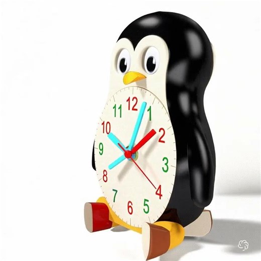 Tick-Tock Penguin! Creative Clock STEM Kit | LGPW266 #learningthroughplay #clockmaking