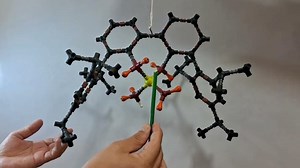 Asymmetric Organocatalytic Reaction using Elementary Atomic Models #chemistry #interactivelearning | E N Prabhakaran