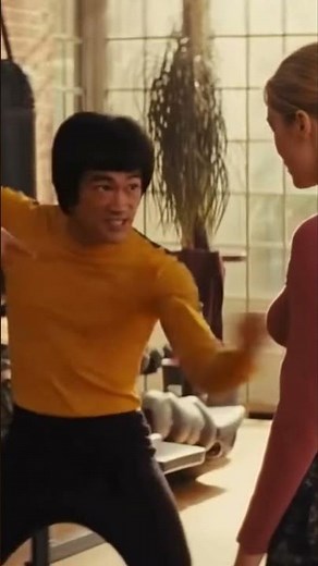 Bruce Lee Teaching Sharon Tate Kung Fu