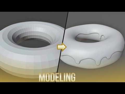 Blender Donut Tutorial | Basic Modeling
