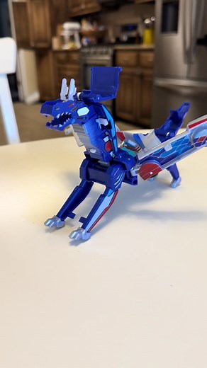 This magnetic transformer is a great Christmas gift for the kiddos. #transformers #transformer #kidgifts #kidsoftiktok #kidstoys